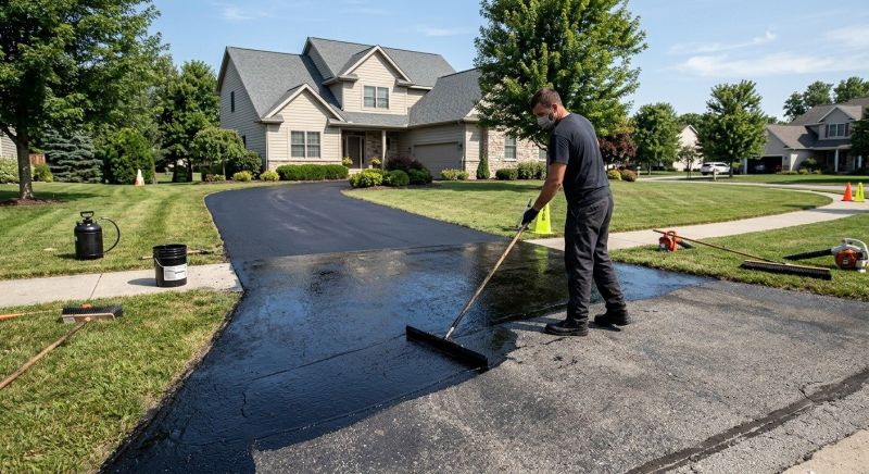 Asphalt Driveway Resurfacing in Grand Rapids, MI