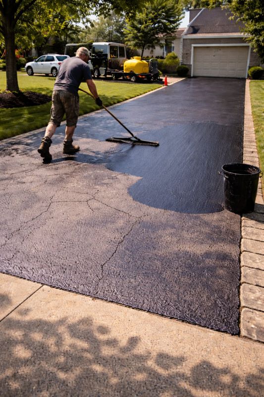 Asphalt Driveway Sealing in Fort Collins, CO