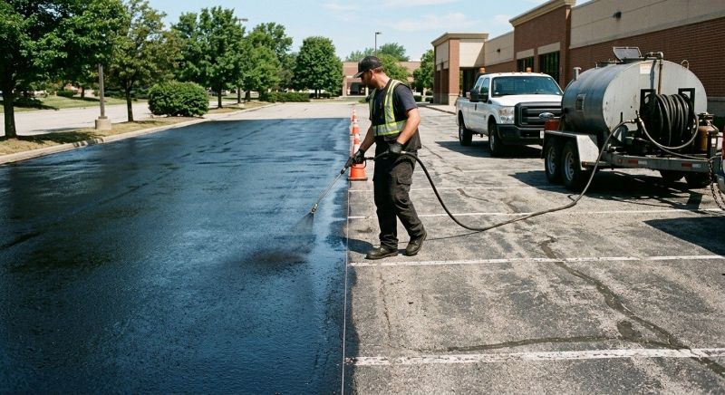 Asphalt Parking Lot Sealing in Sarasota, FL